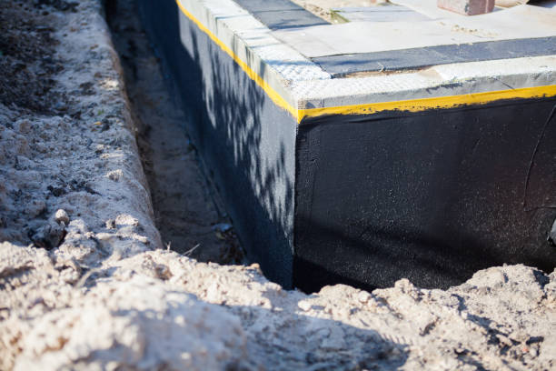 Residential Exterior Waterproofing installation at a Dover, TN home by SJ Waterproofing Pros